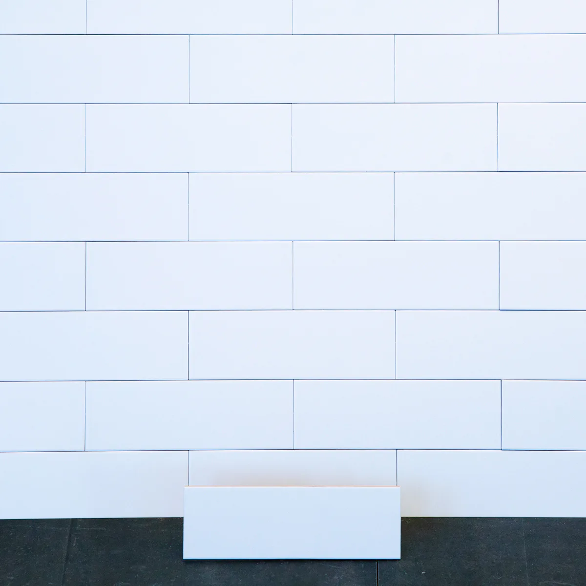 Kakel Arredo Polar Vit Matt 10x30 cm