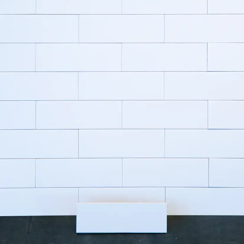 Kakel Arredo Polar Vit Matt 10x30 cm