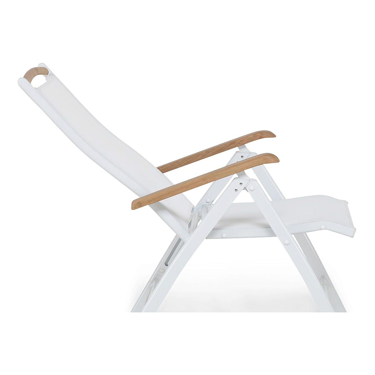 Trädgårdsgrupp deNoord Las Vegas Matgrupp Utomhus 152-210 + 6 Positionsstol Lyx