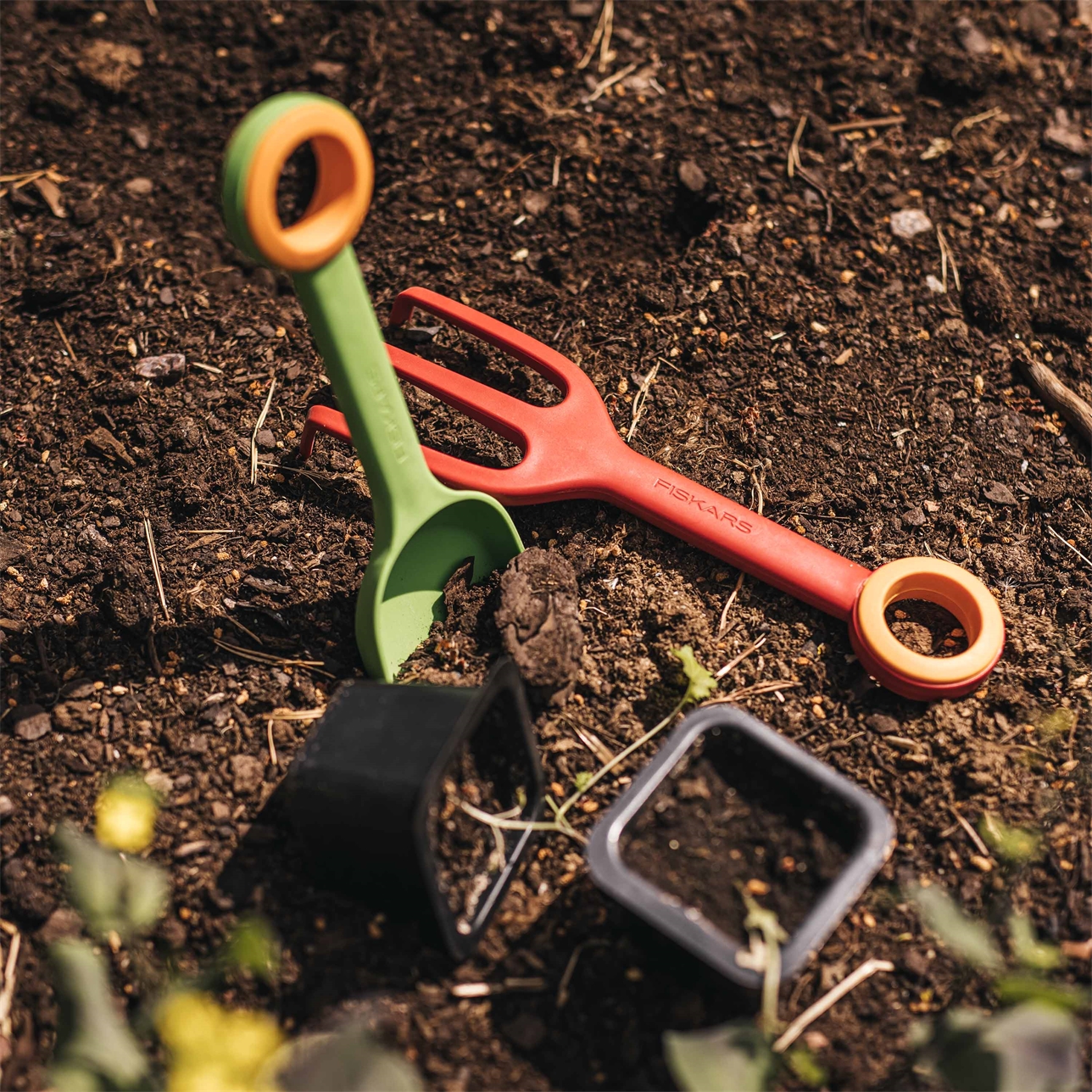 Set Fiskars MyFirstFiskars Spade Och Kultivator