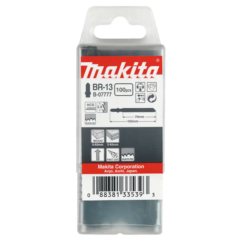 Sticksågsblad Makita B-07777 100-Pack