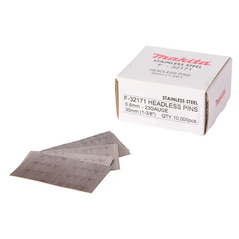 Spik Makita Rostfri 0,6x35 mm 10 000 st