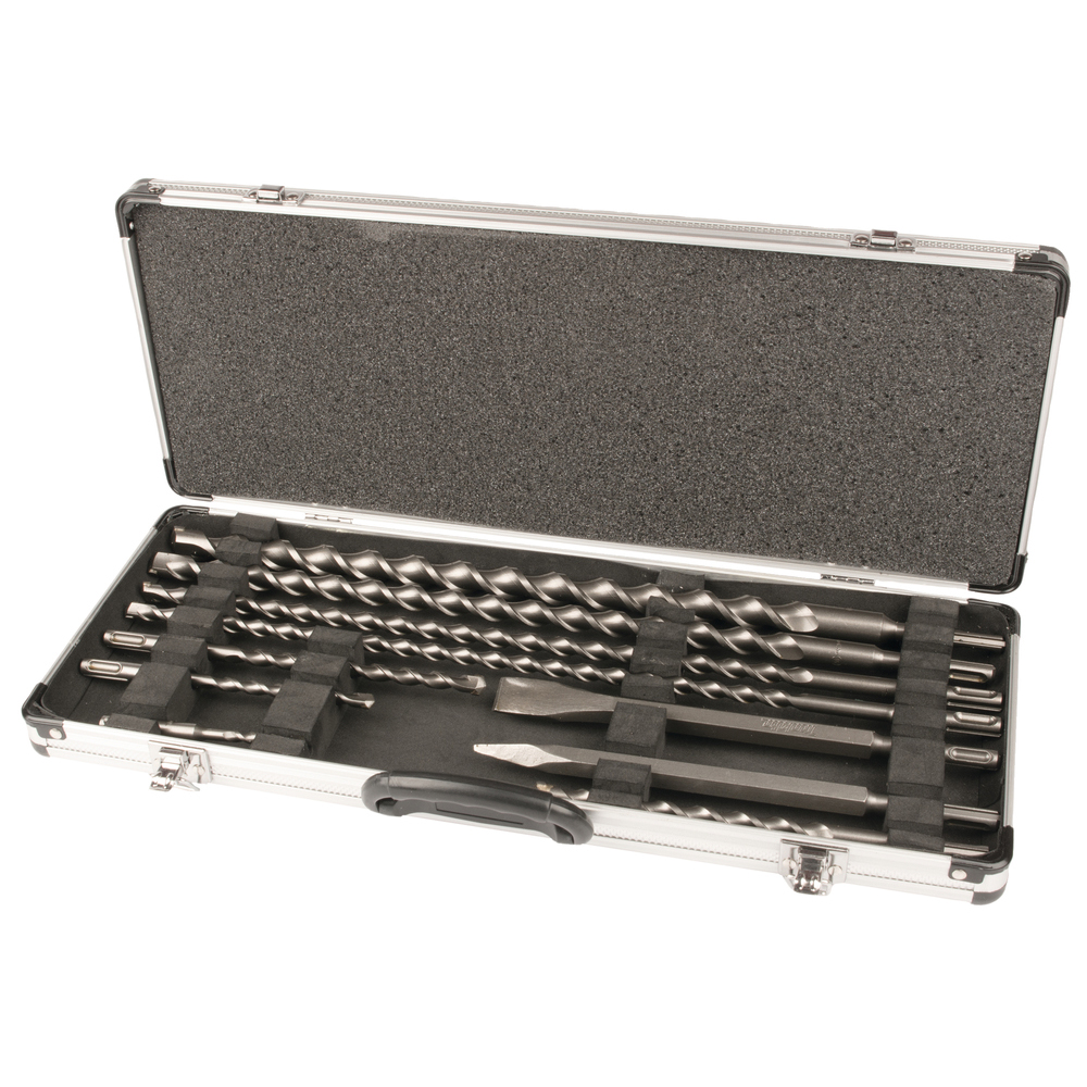 Borr- och mejselset Makita D-19174 10 delar SDS Plus