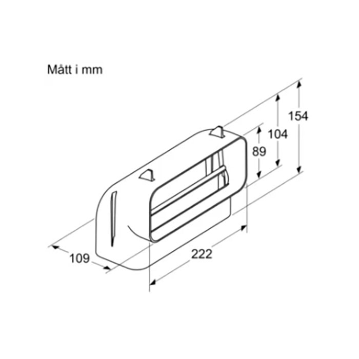Fläktkanal Siemens HZ9VDSB3