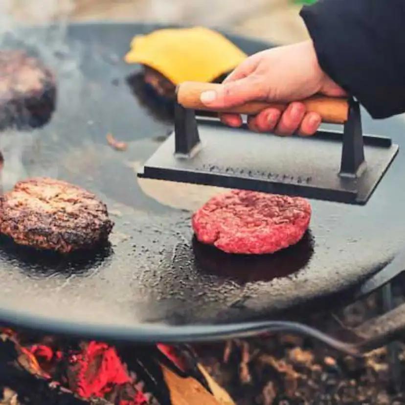 Grillpress Muurikka Rektangulär Gjutjärn