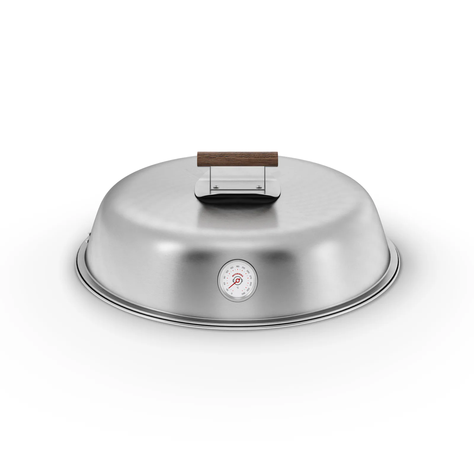 Grillock Muurikka Stekhäll 78 Rostfritt Stål med Termometer