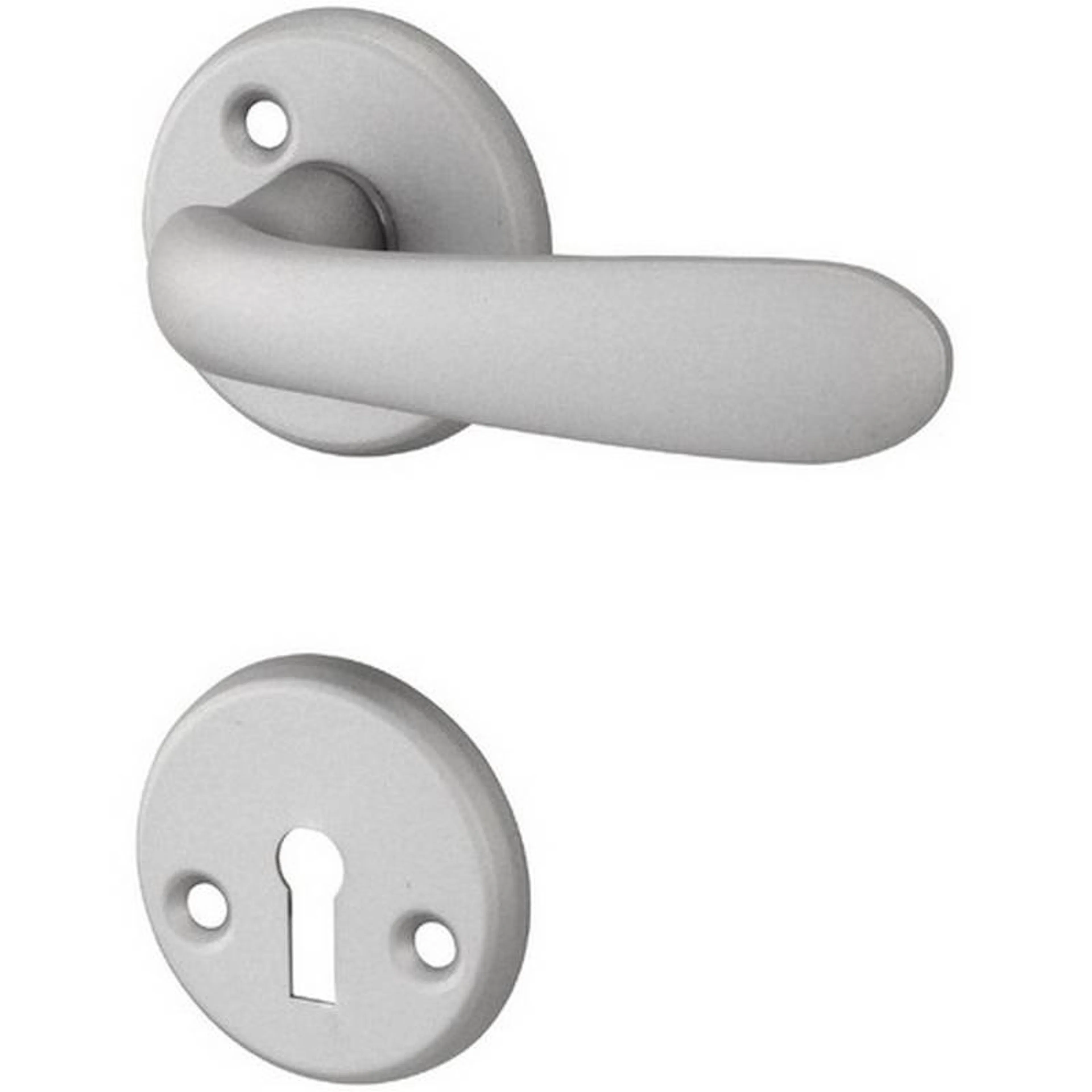 Innerdörrhandtag Millers 25043 Aluminium Ekonomipack