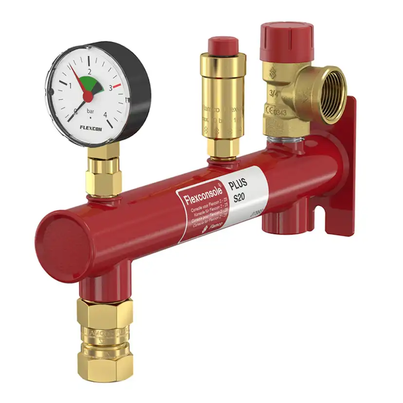 Armatursats Flamco 3/4 - 1,5 Bar