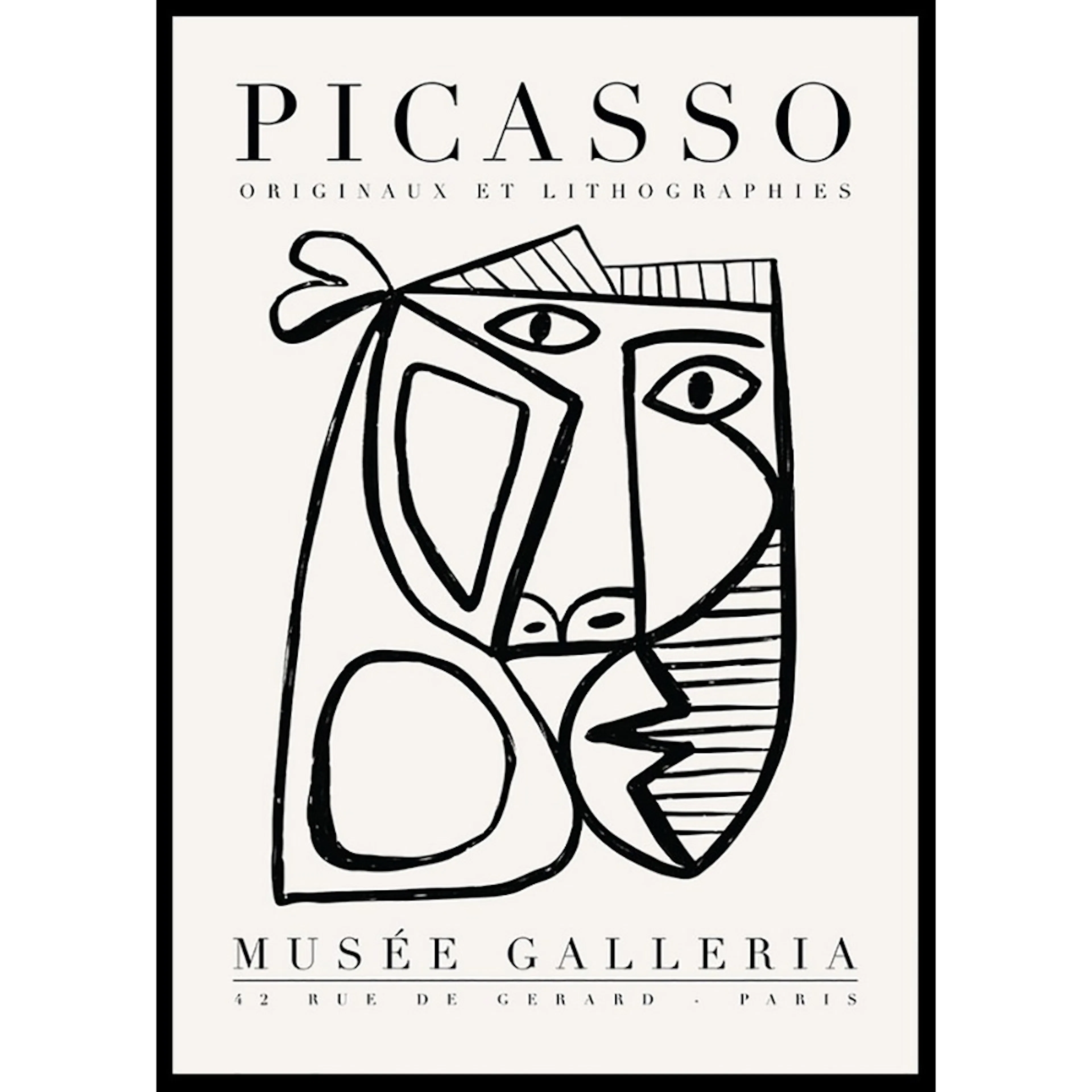 Poster Gallerix Picssso Lithographie No5