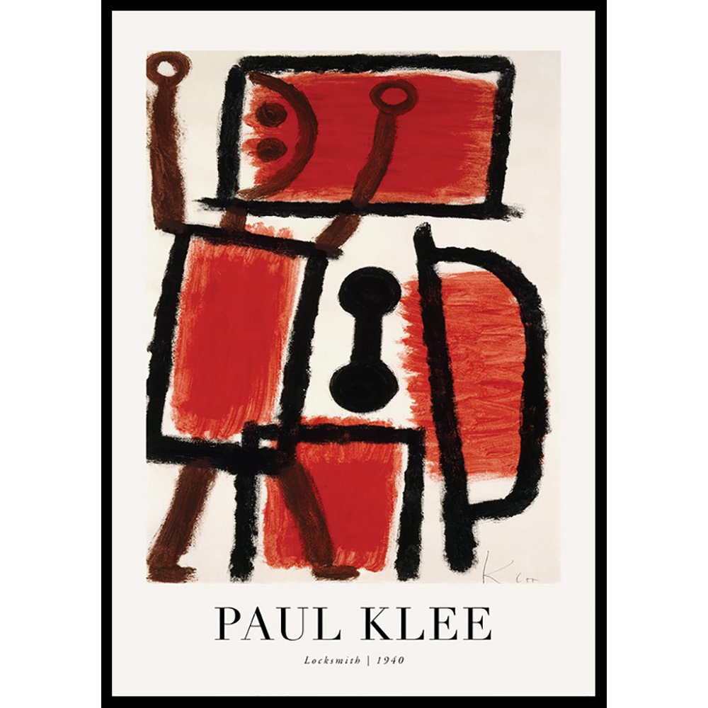 Poster Gallerix Locksmith 1940 By Paul Klee