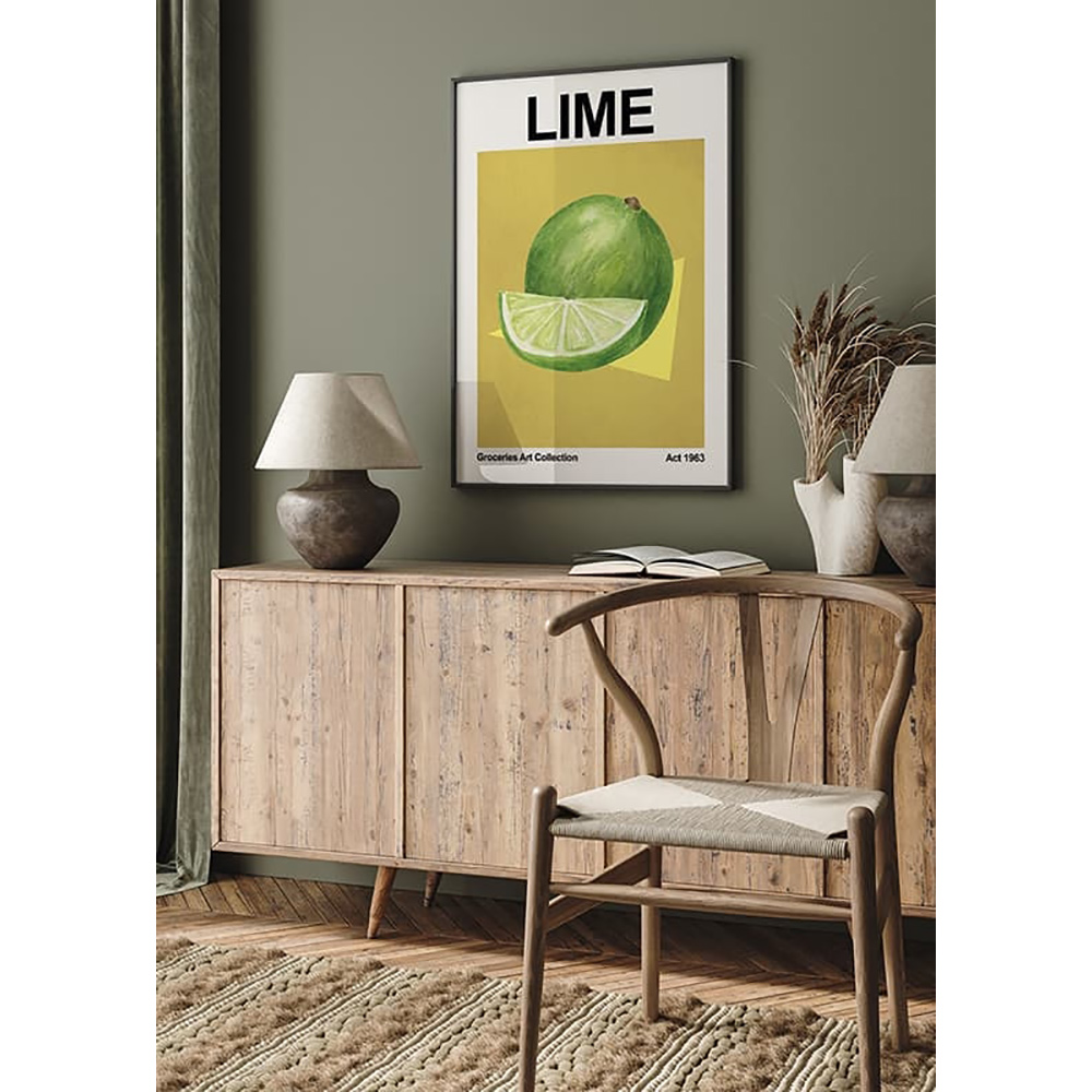 Poster Gallerix Lime Vintage Art