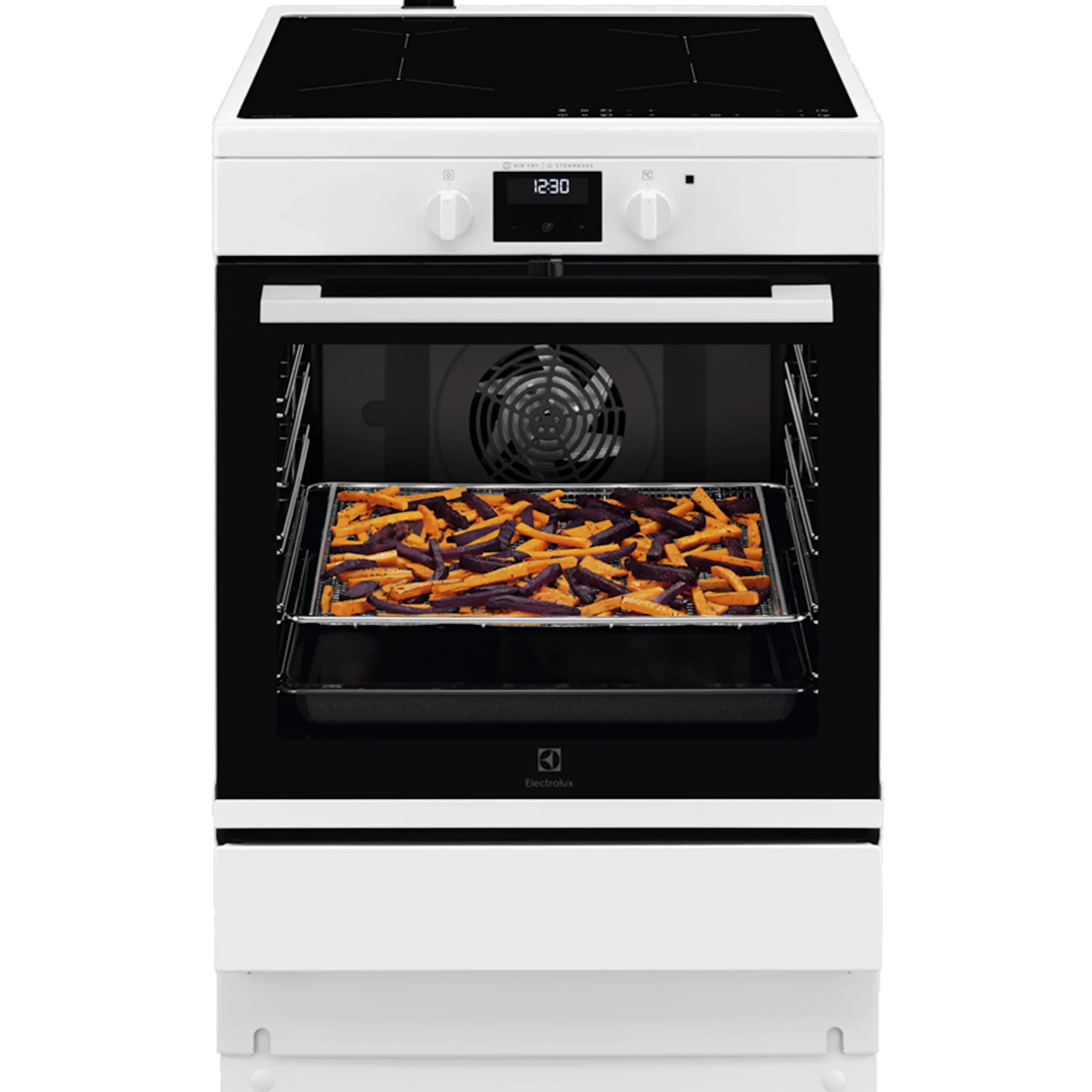 Induktionsspis Electrolux SteamBake LKI66440NW