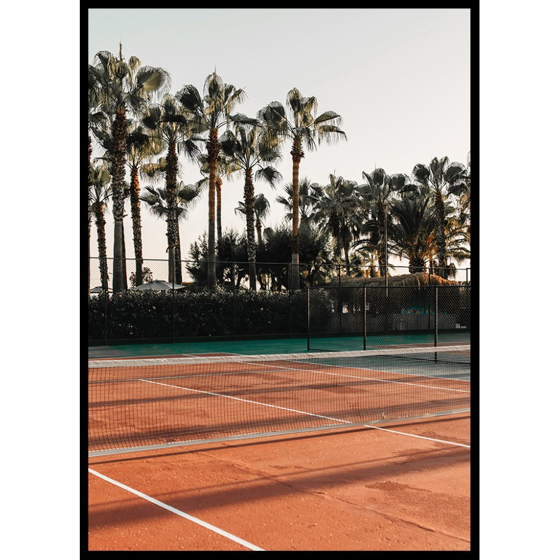 Poster Gallerix Tennis Court