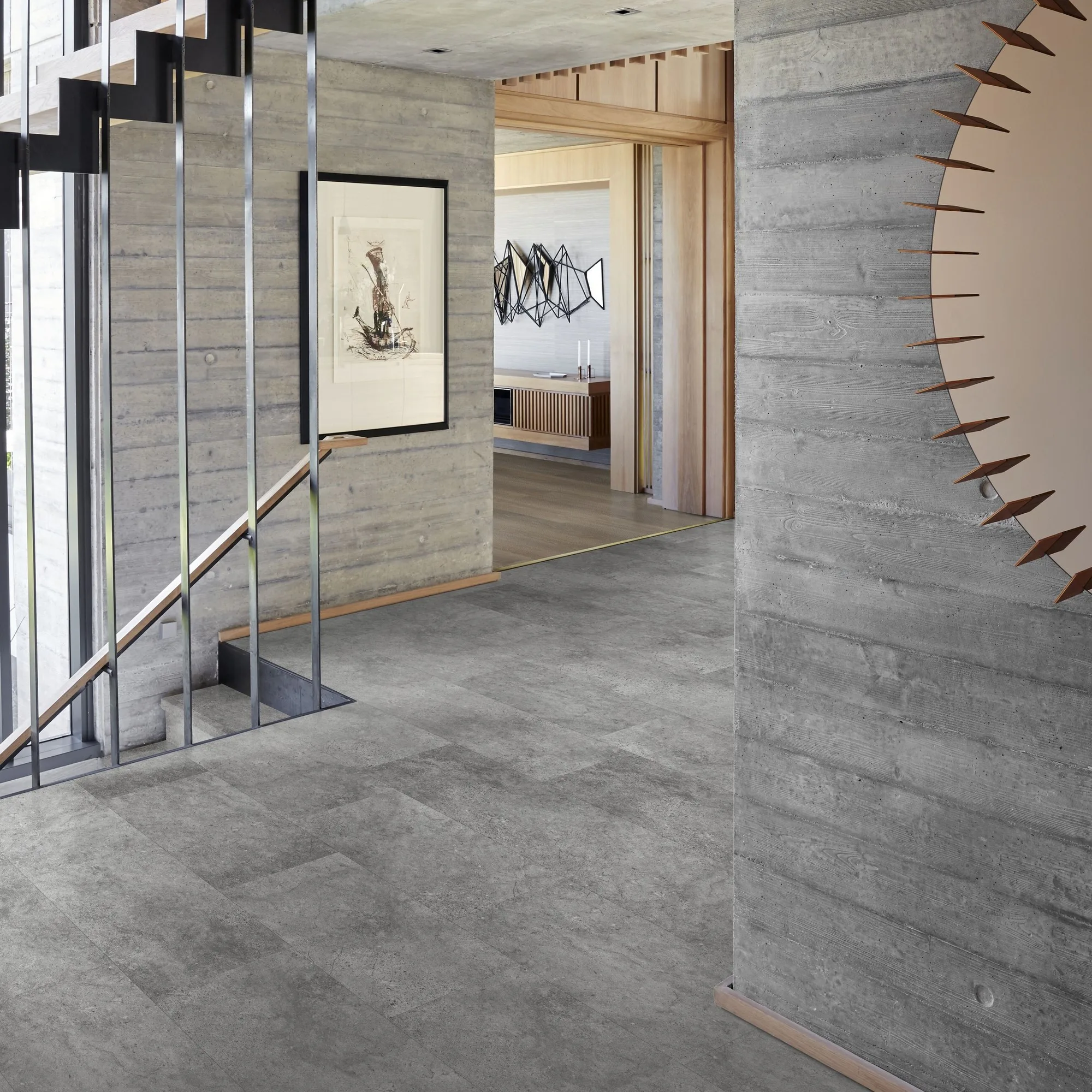 Vinylgolv Kährs LT-Click Grossglockner CLS 300 Golvvärme-tålig med Limfri Montering