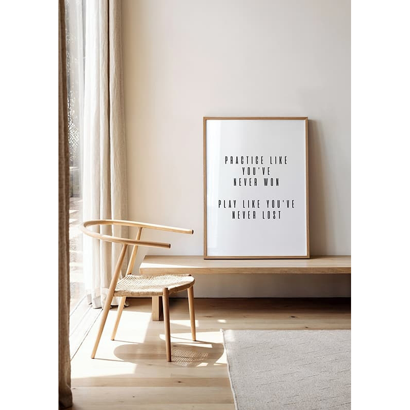 Poster Gallerix Practice And Play