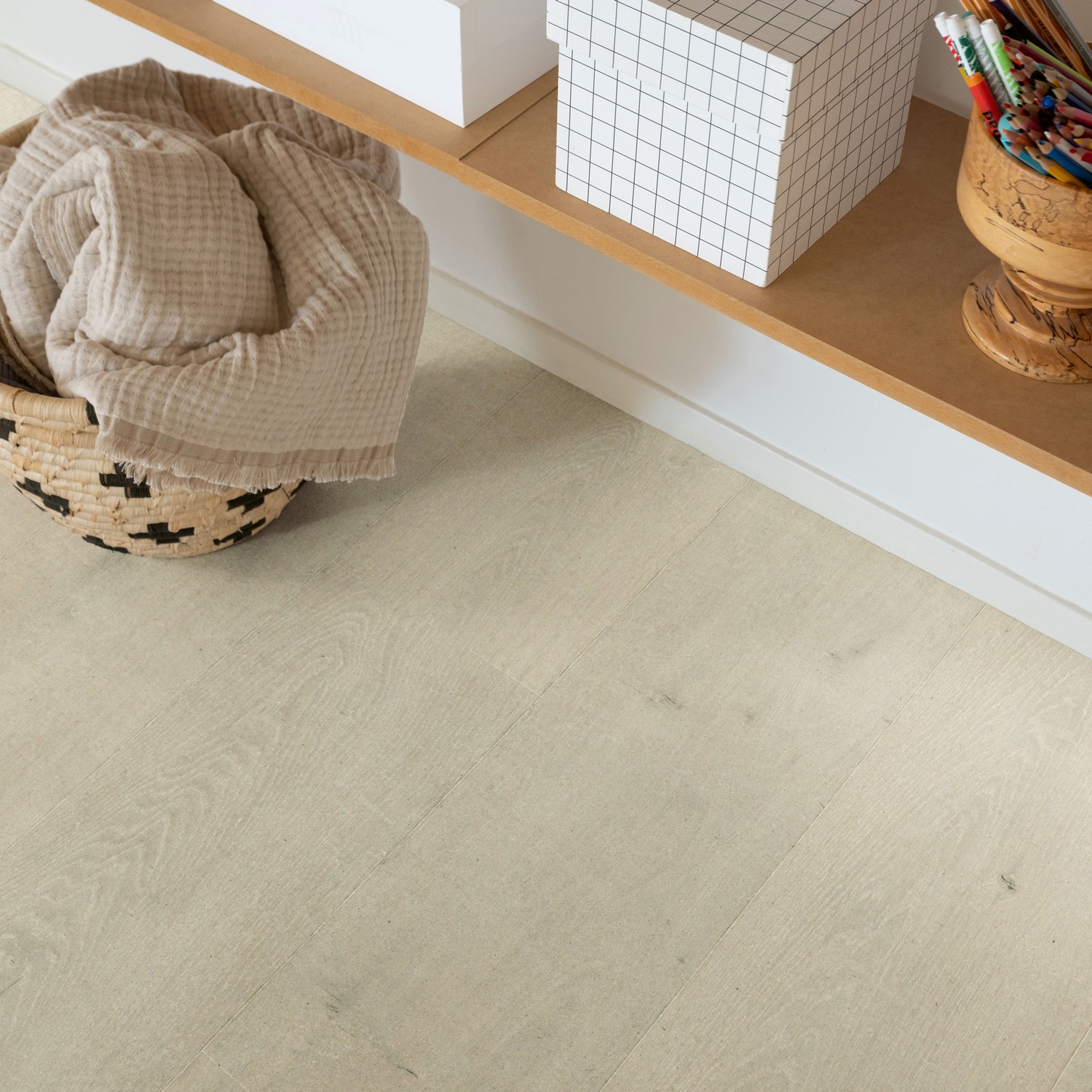 Laminatgolv Pergo Lillehammer Mature White Oak