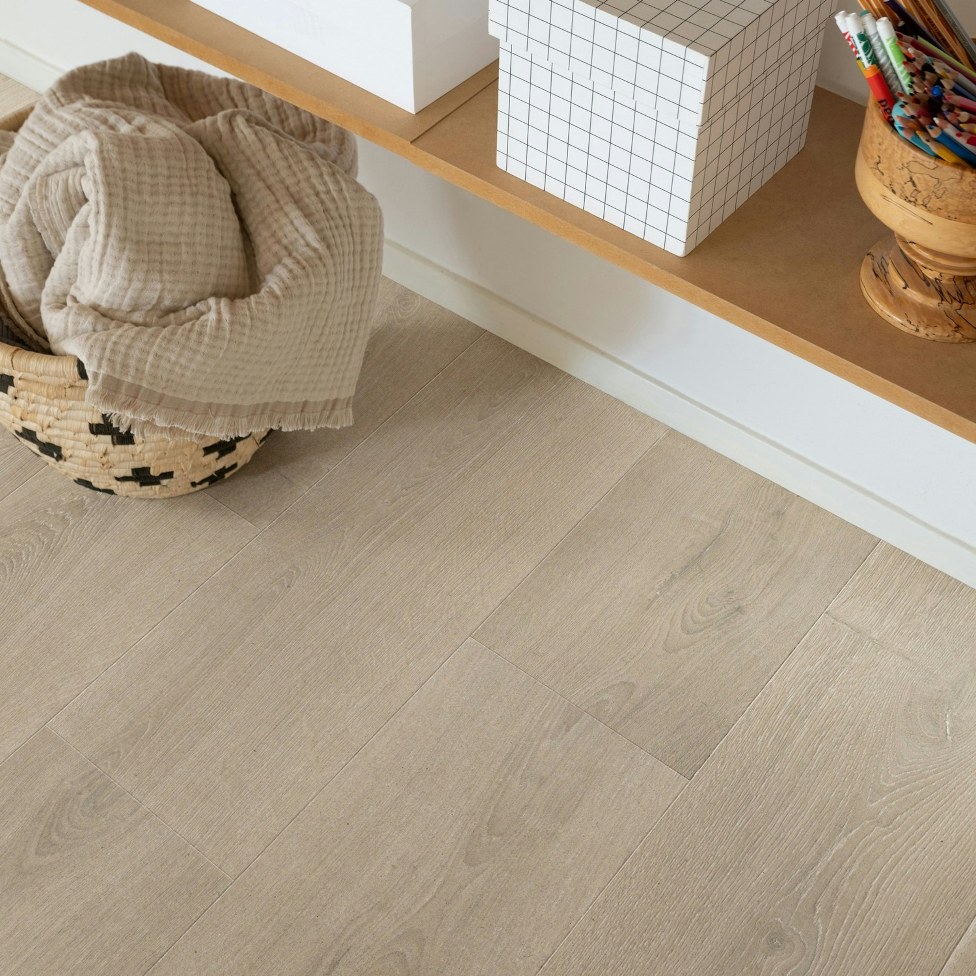 Laminatgolv Pergo Lillehammer Pure Mist Oak