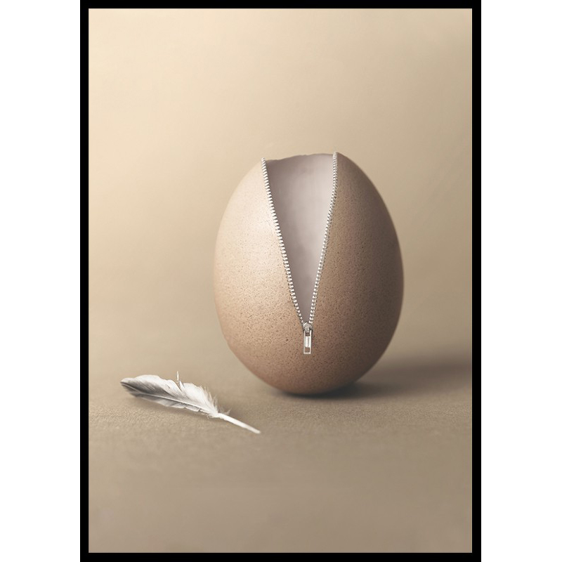 Poster Gallerix Unzipped Egg