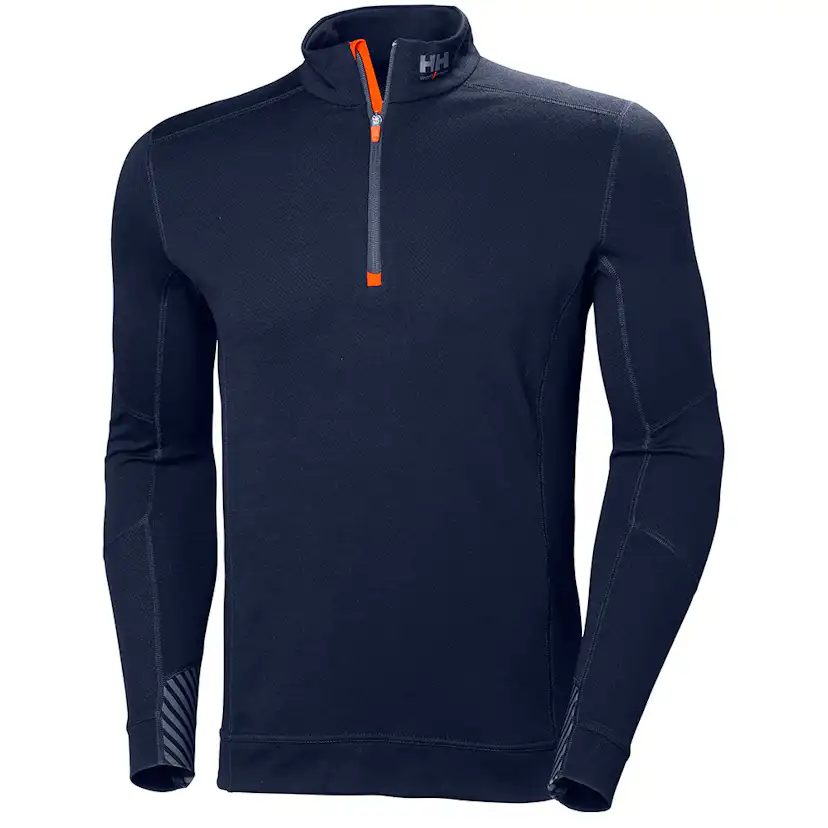 Undertröja Helly Hansen Workwear 75107-570 Kort Dragkedja Lifa Merino
