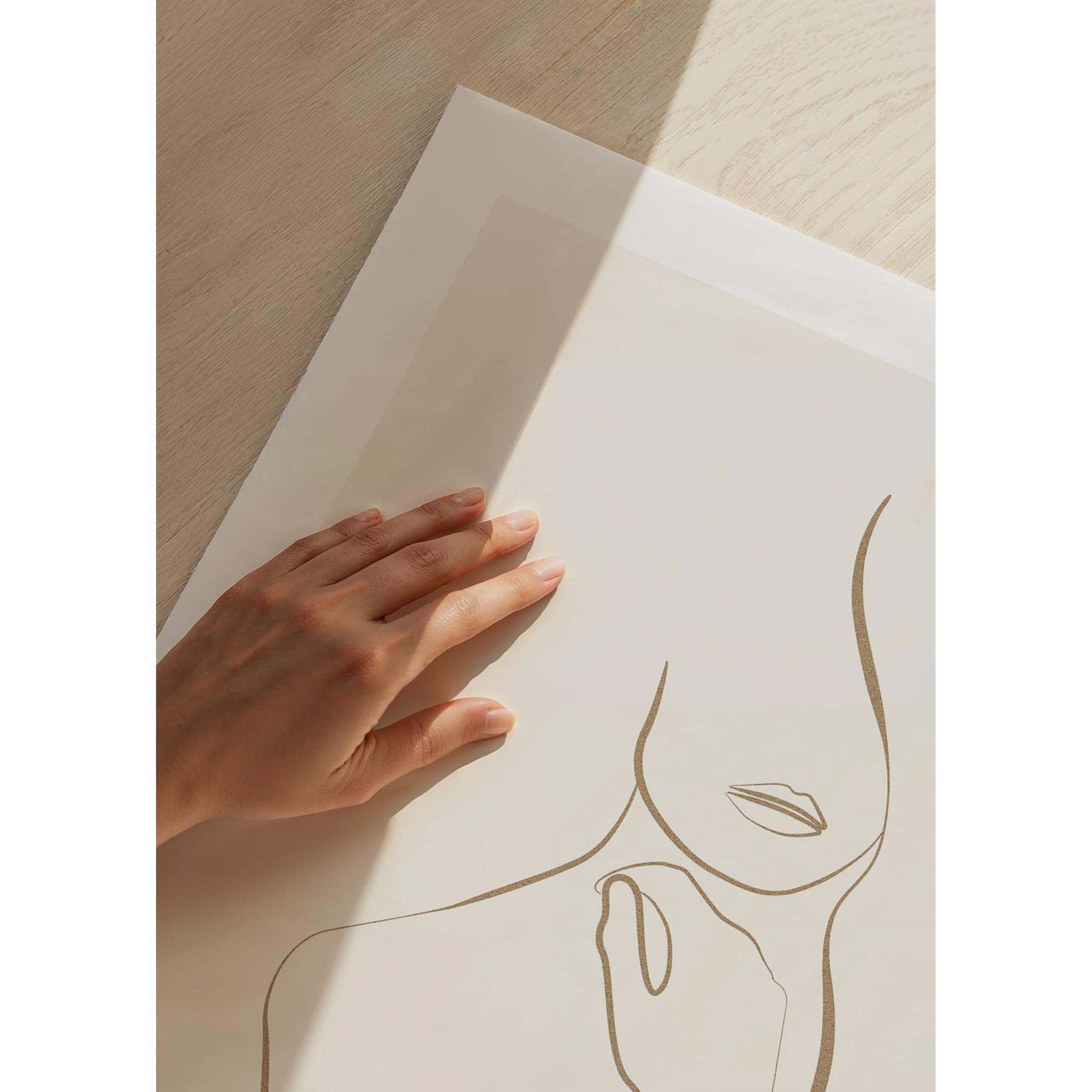 Poster Gallerix Shape Of A Woman No2