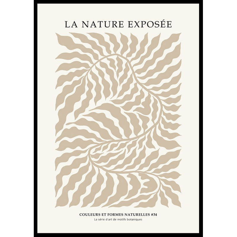 Poster Gallerix La Nature Exposee 34