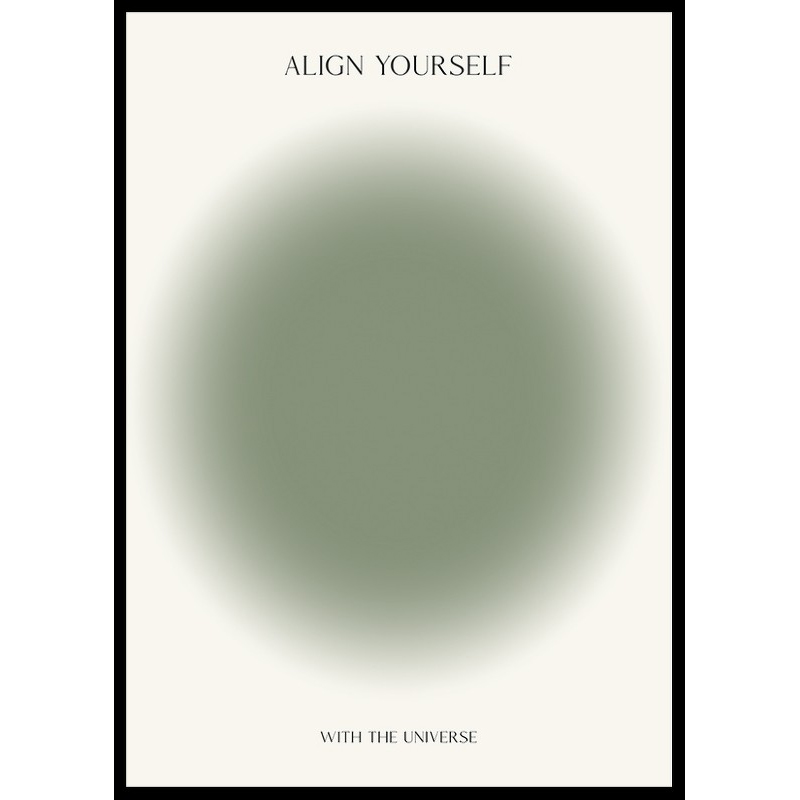 Poster Gallerix Aura Energy Align