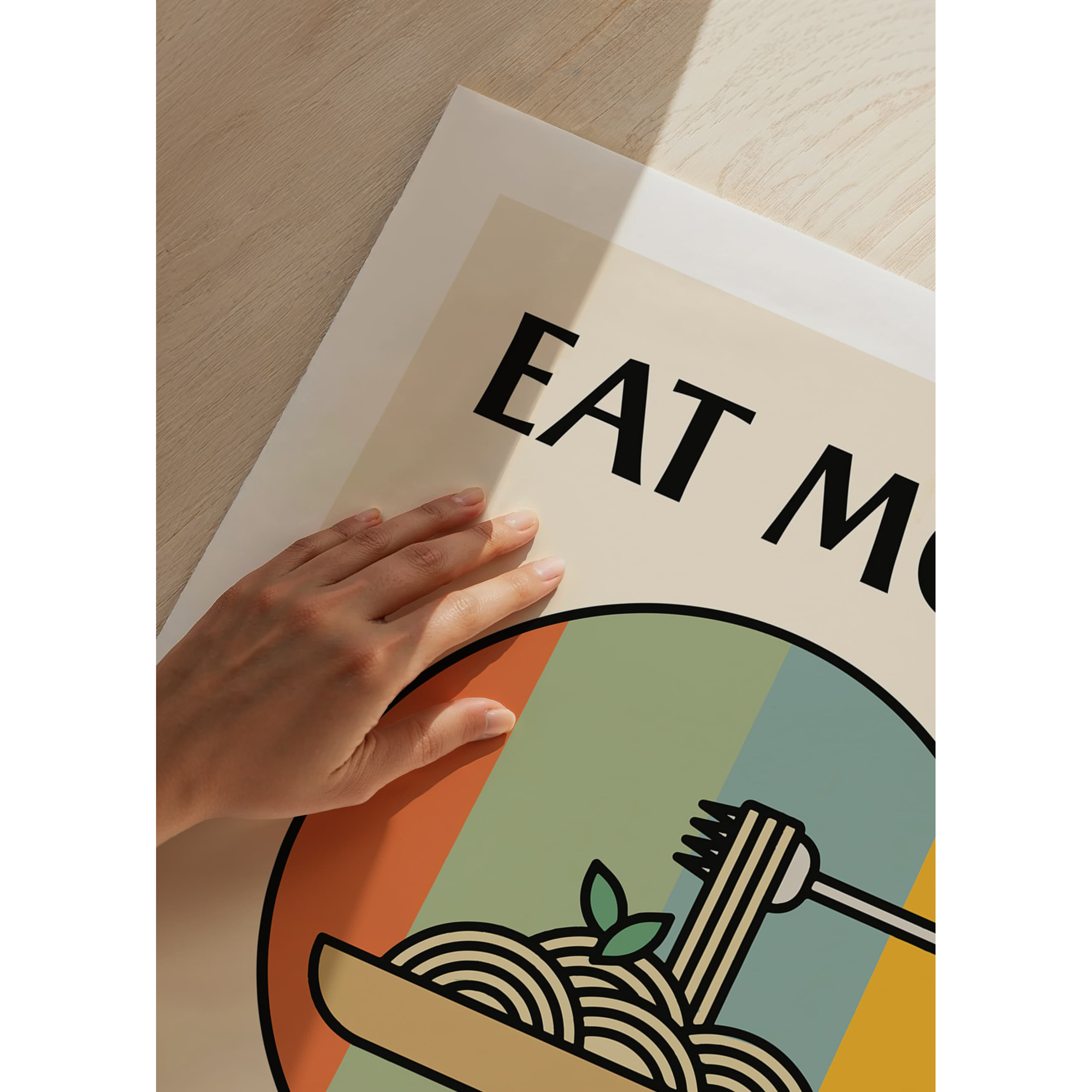 Poster Gallerix Eat More Pasta