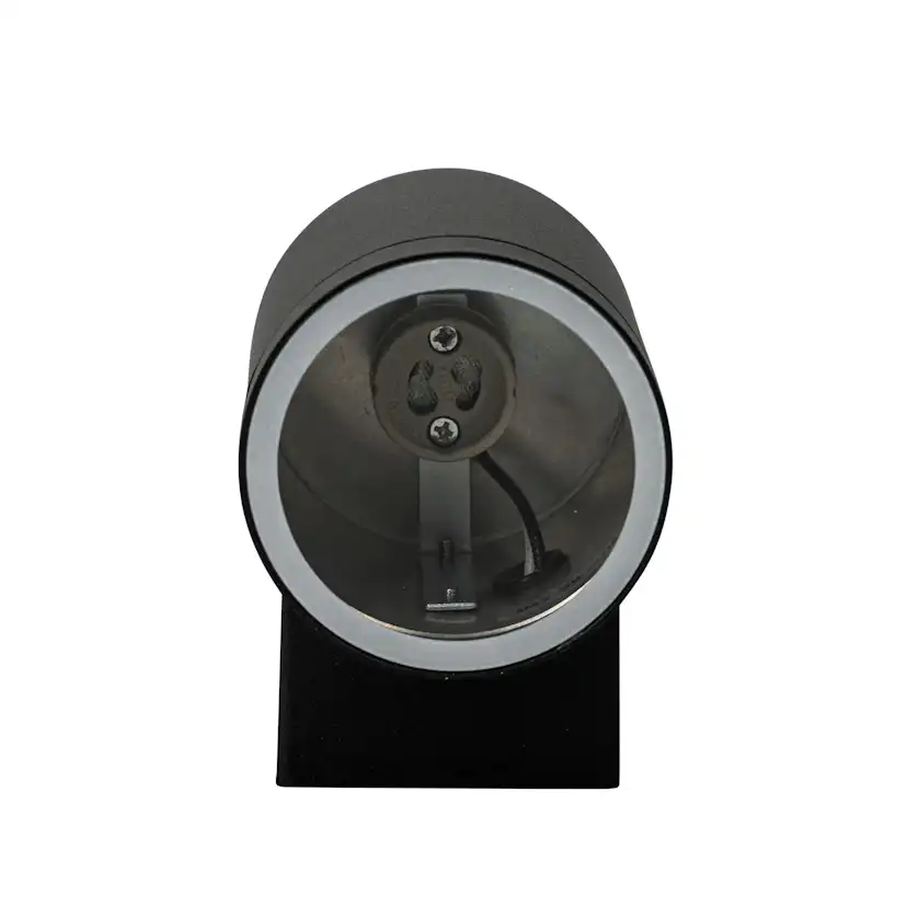 Fasadbelysning Dyberg Larsen Stege Nedåt