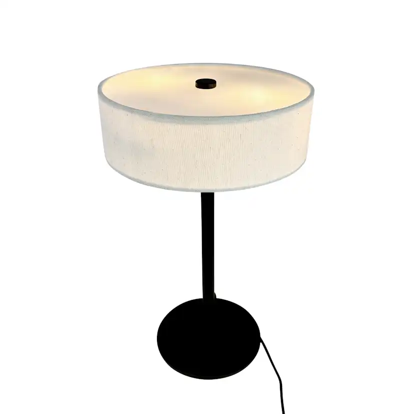 Bordslampa Dyberg Larsen Calix med Tygskärm