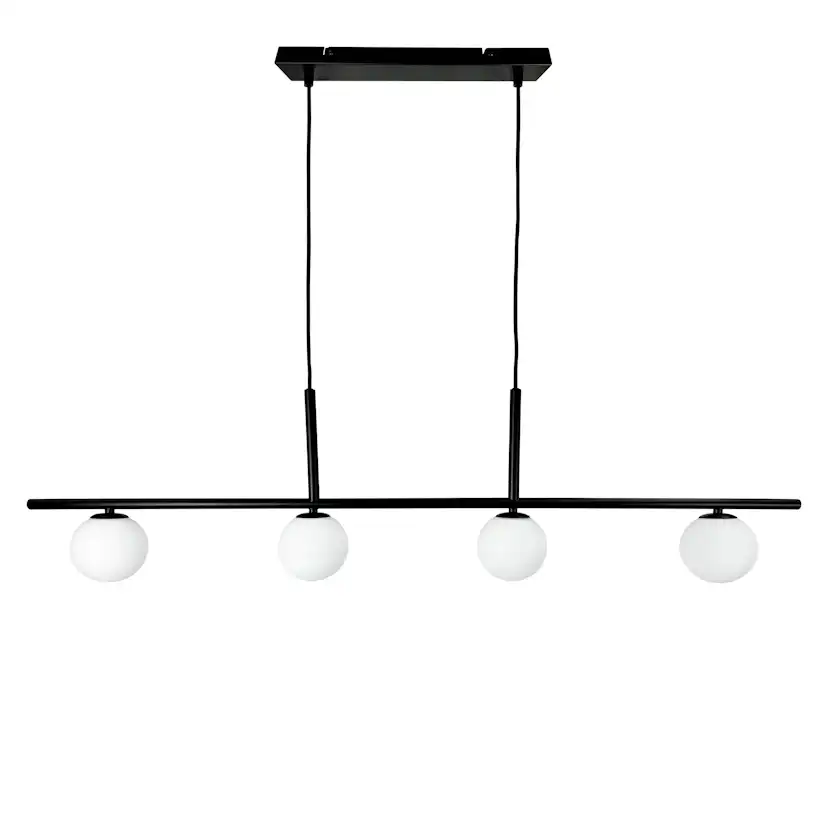 Taklampa Dyberg Larsen Alice Lång Bordspendel 4 Lampor