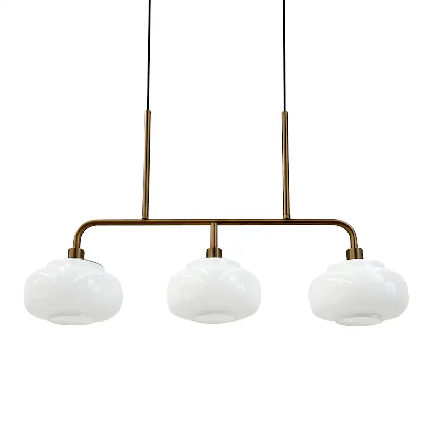 Taklampa Dyberg Larsen Ossett Lång Bordspendel 3 Lampor