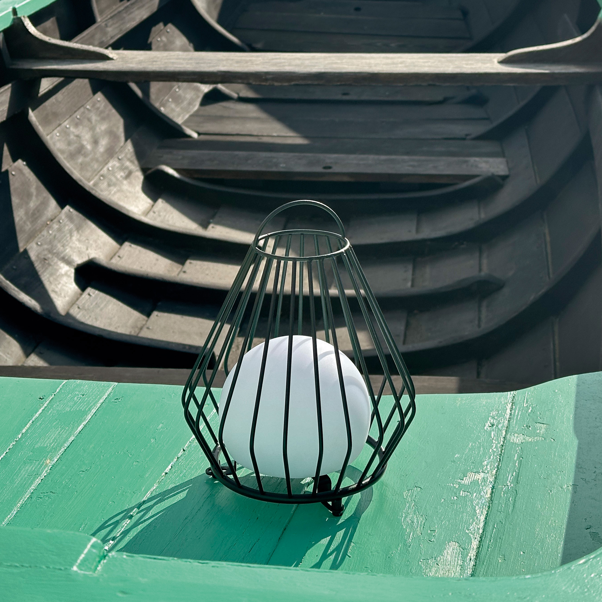 Solcellslampa Dyberg Larsen Evesham LED-Lykta Medium