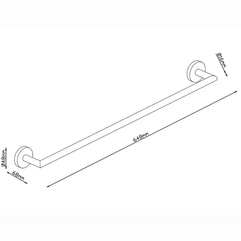 Handdukshållare Lavabo Luna