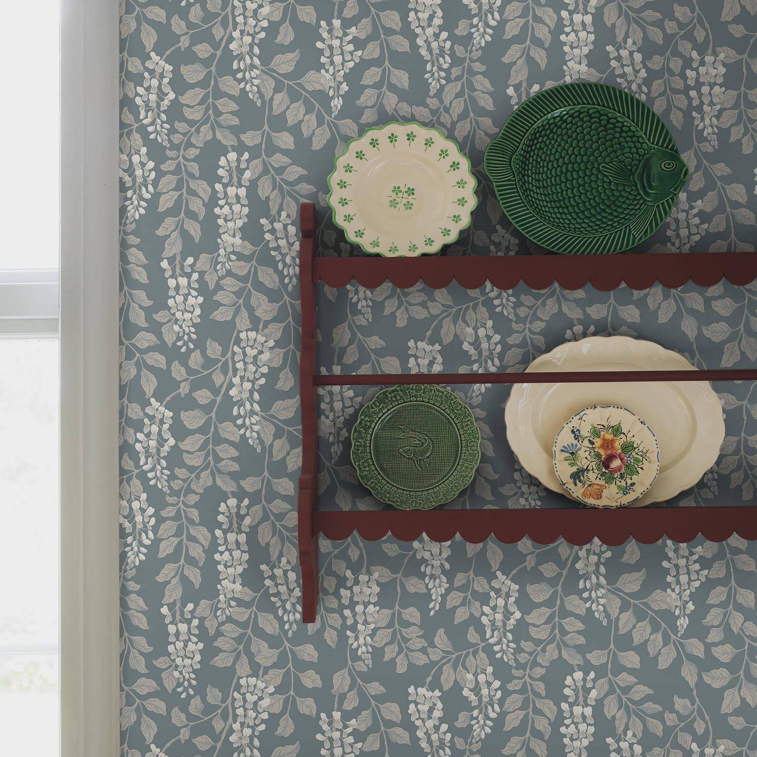 Tapet Boråstapeter Blåregn 5711