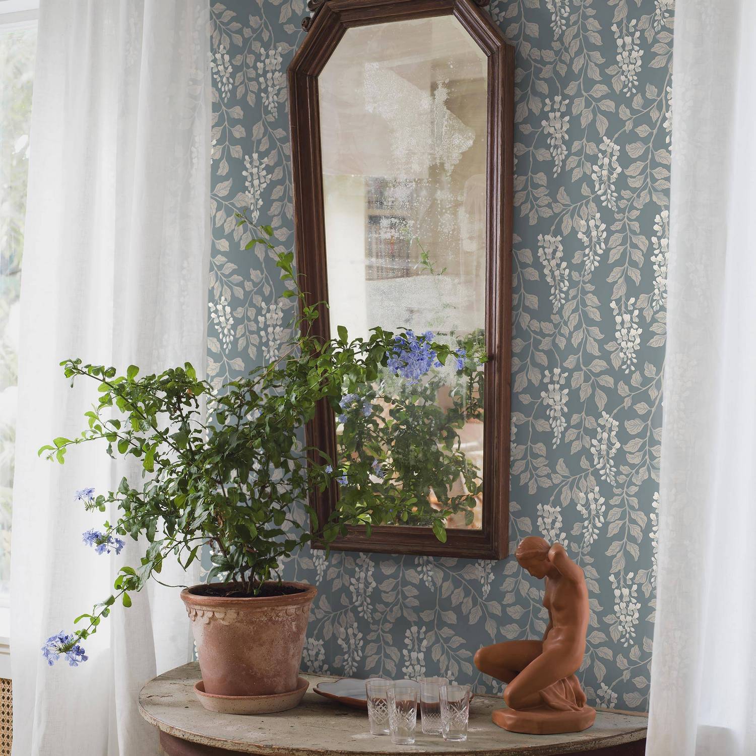 Tapet Boråstapeter Blåregn 5711