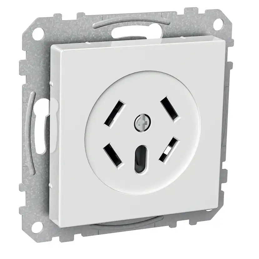 Rikstelefonuttag Schneider Electric Exxact