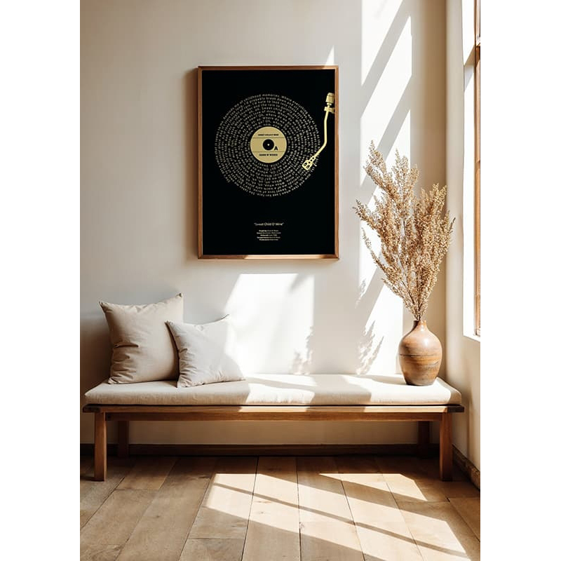 Poster Gallerix Sweet Child O Mine Vinyl By Guns N Roses