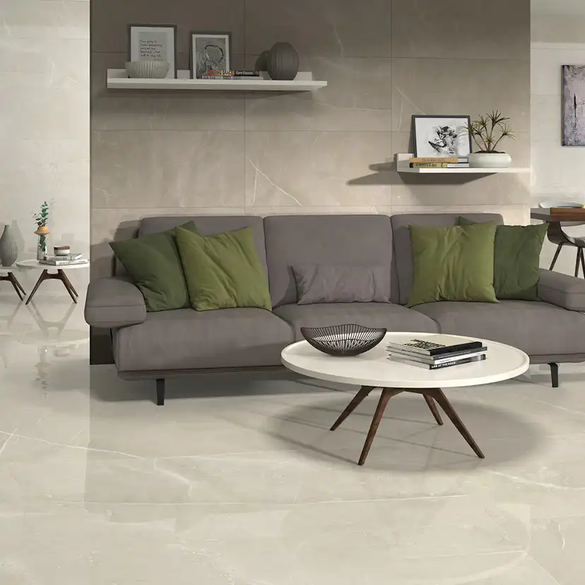 Klinker Lhådös Scarlet Marfil 60x60 cm Blank