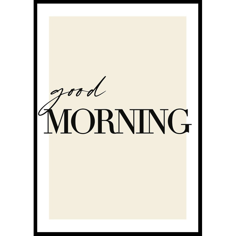 Poster Gallerix Good Morning No2