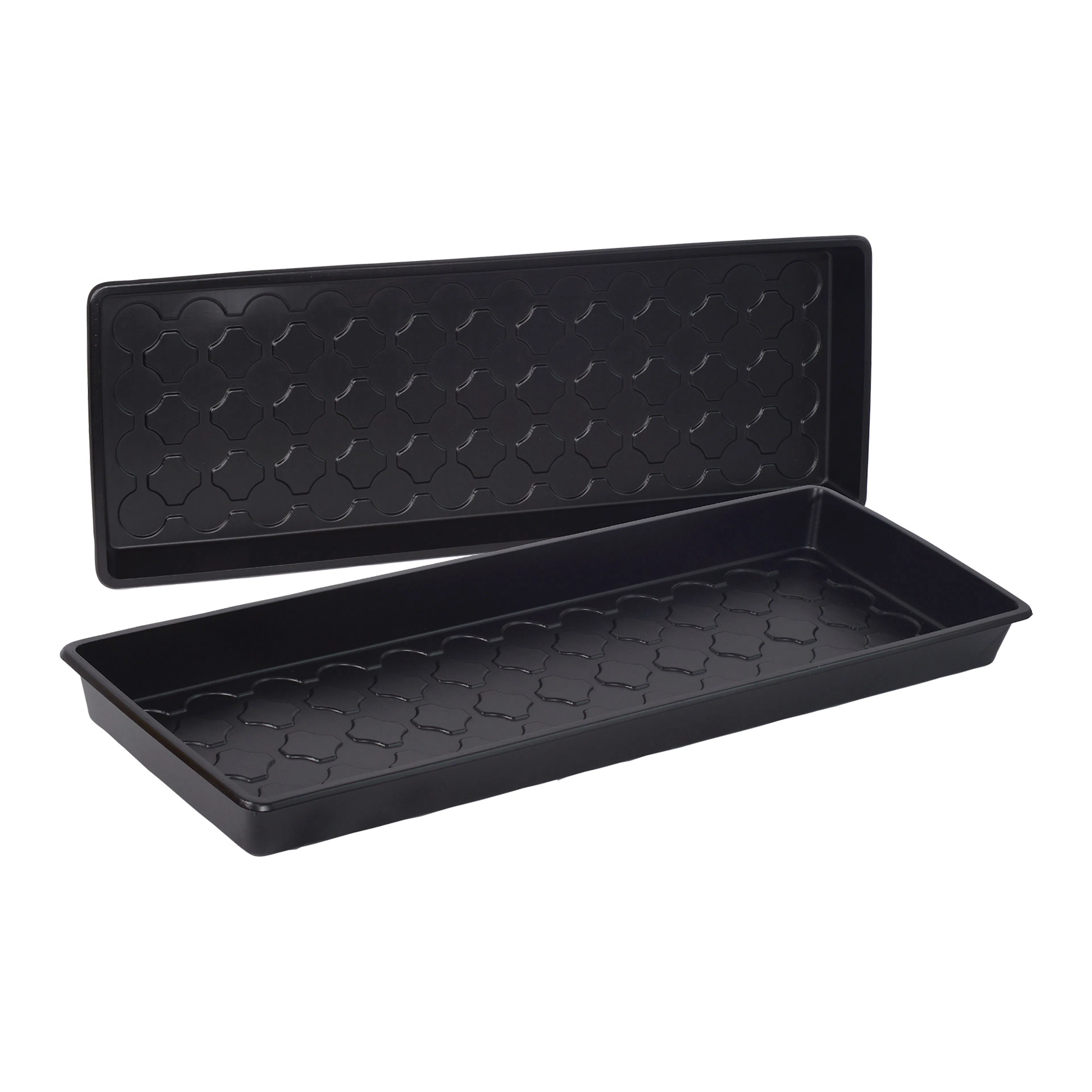 Odlingstråg Nelson Garden Svart för Förodling & Plantering 26x67 cm