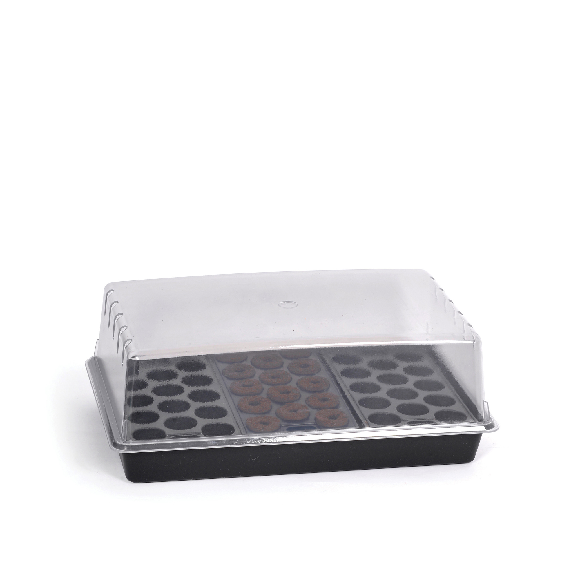 Drivhus Nelson Garden Mini Air Med Brätte & Plugg 24x38cm