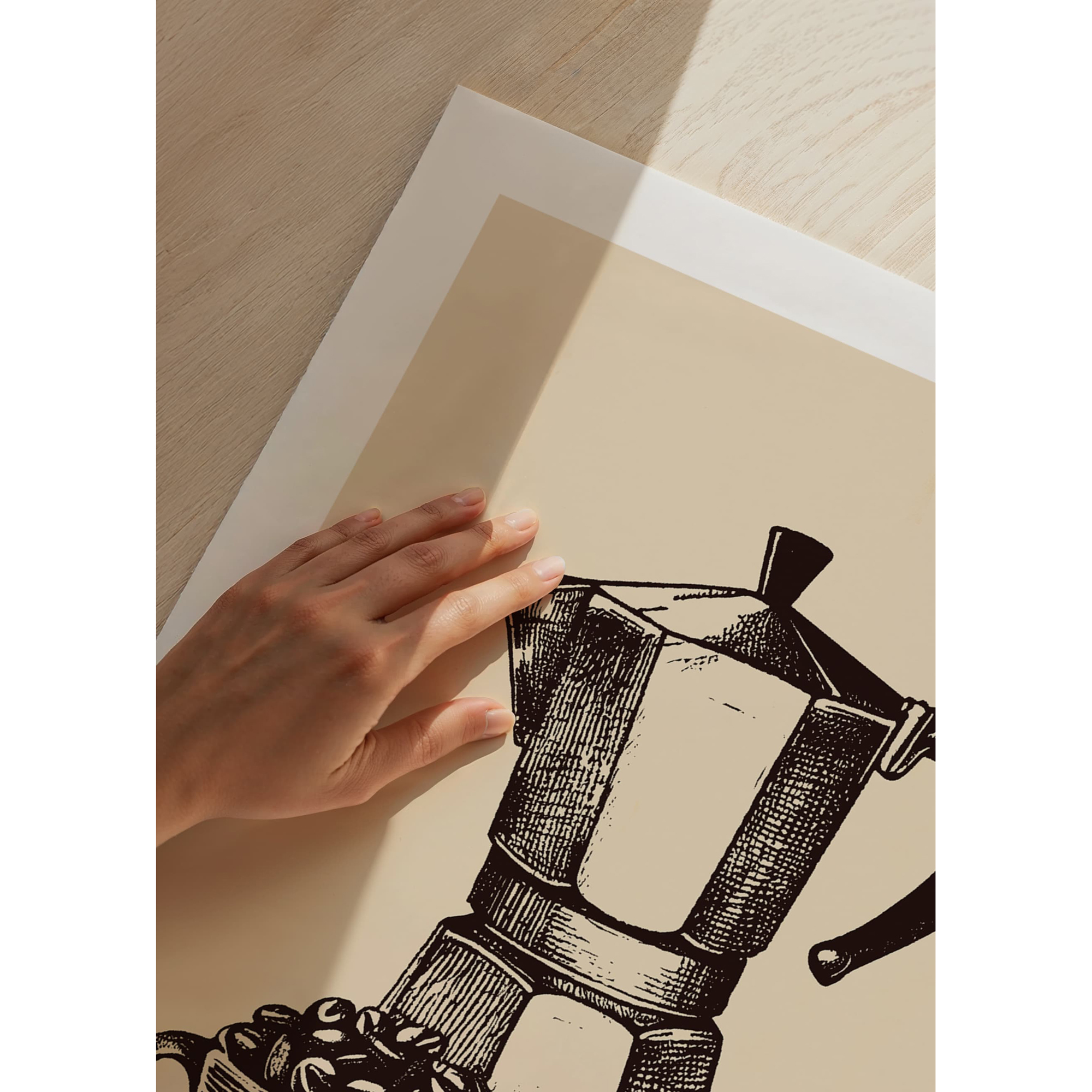 Poster Gallerix Old Italian Coffee Maker