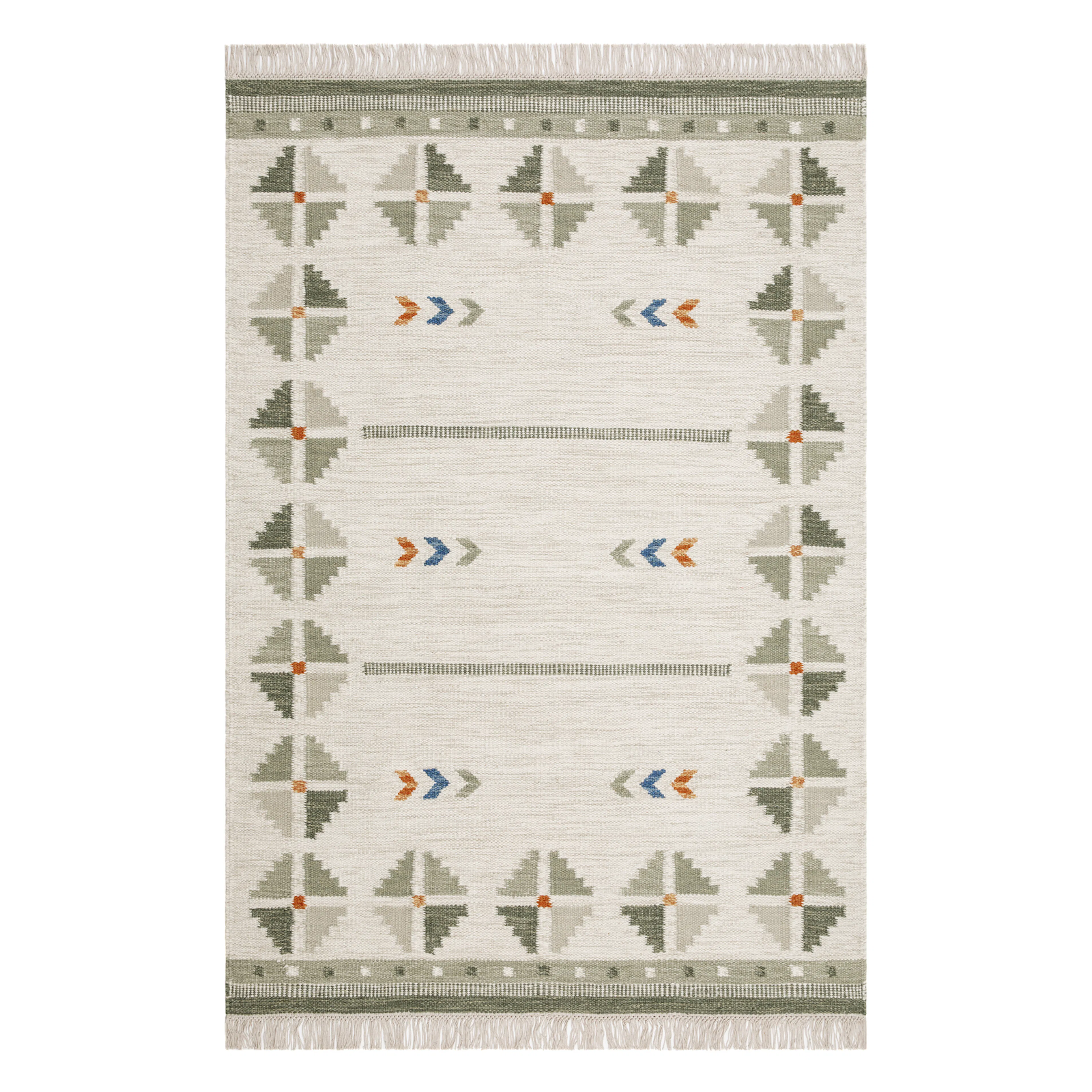 Handvävd Matta KM Carpets Avesta Ull