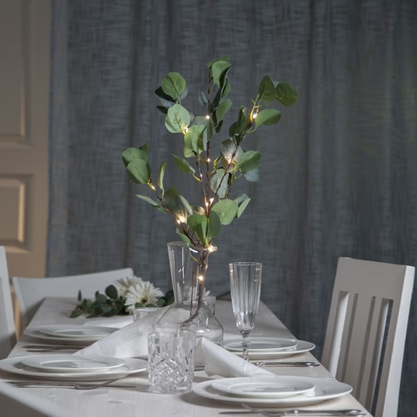 Dekorationskvist Star Trading Eucalyptus