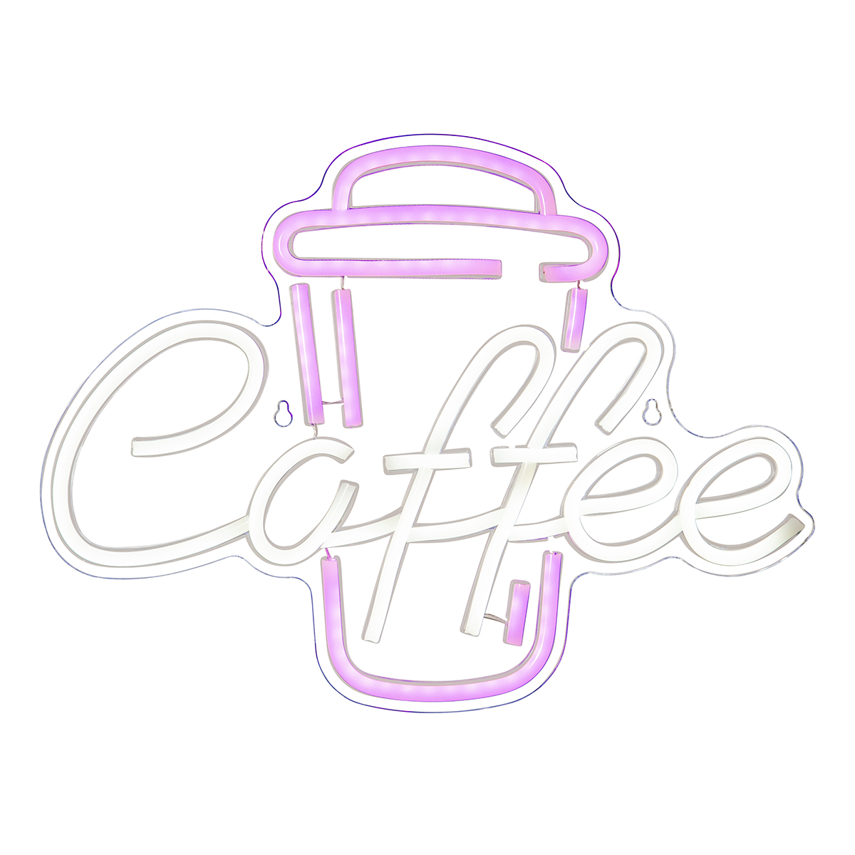 Väggdekoration Star Trading Plexy Coffee LED