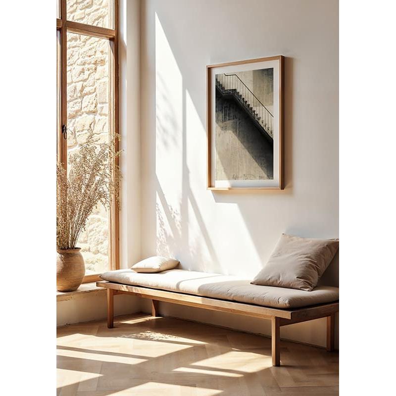 Poster Gallerix Concrete Stairs And Wall