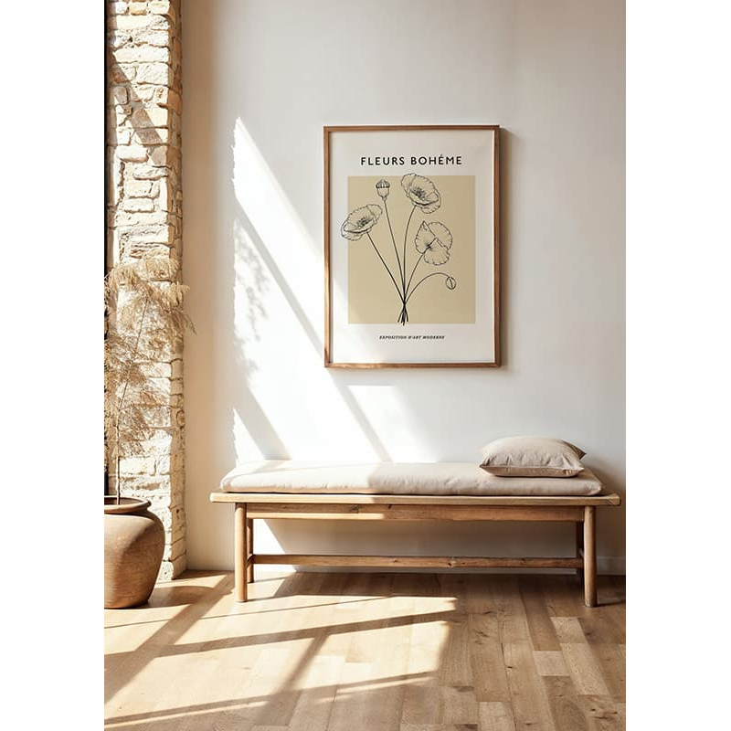 Poster Gallerix Fleurs Boheme