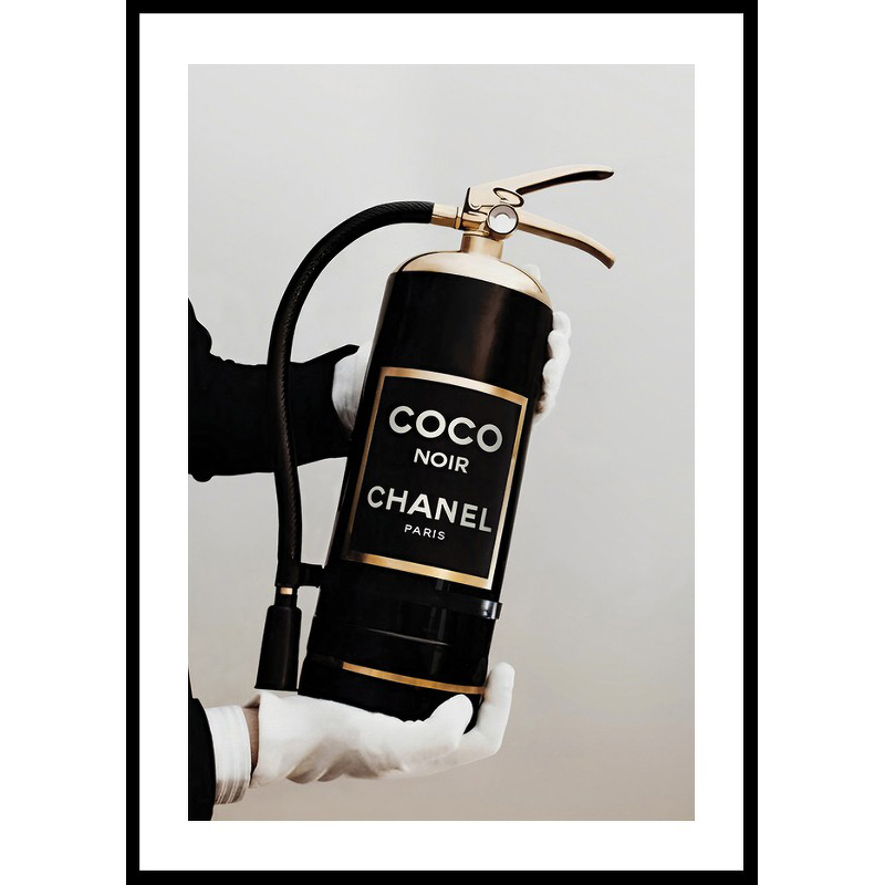 Poster Gallerix Coco Chanel Fire Extinguisher