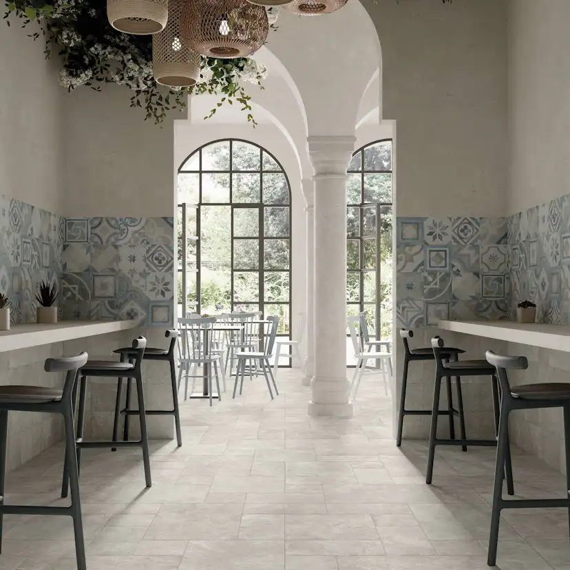 Klinker Lhådös Gute Bianco 20x20