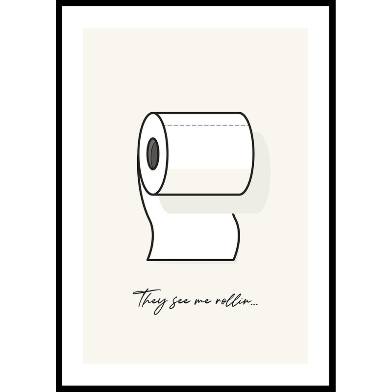 Poster Gallerix They See Me Rollin